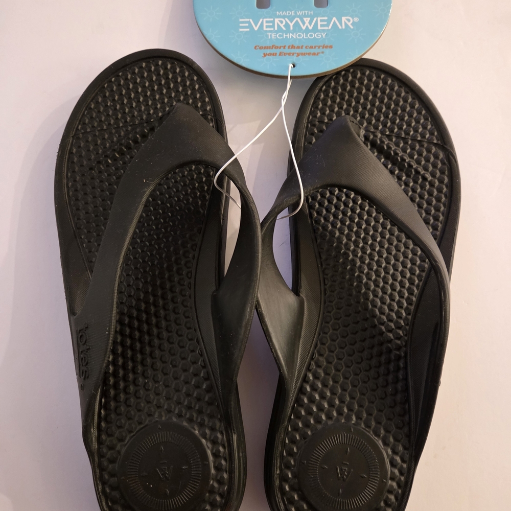 Totes Light Blue Ultra-Comfy Footwear